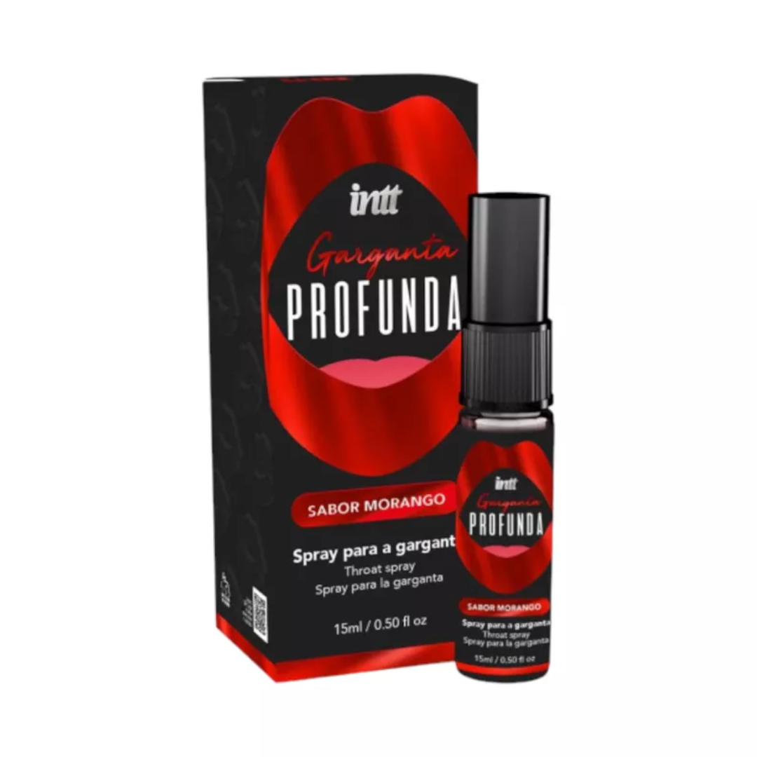 Garganta Profunda Spray Antiarcadas Frutilla