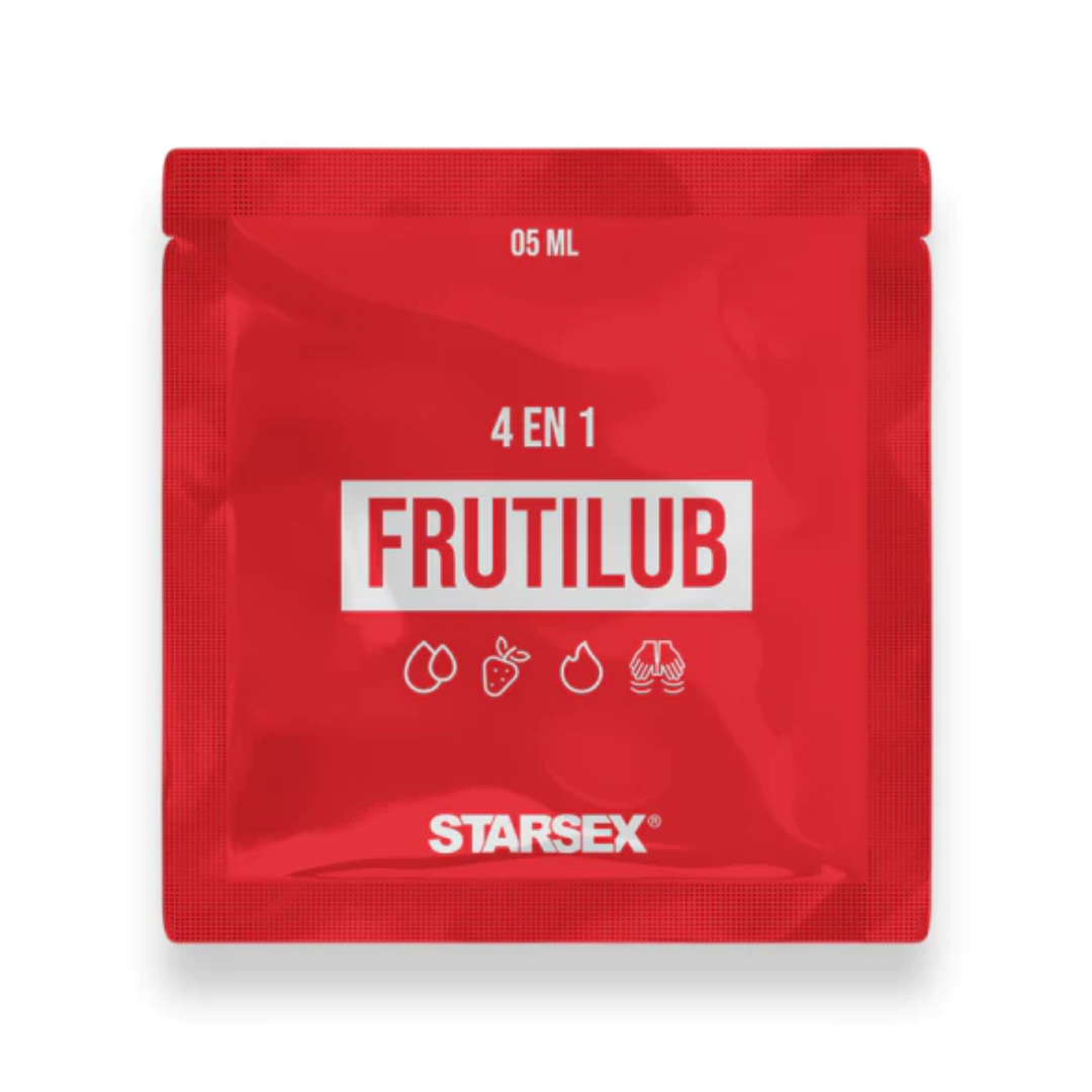 Lubricante 4 en 1 Frutilub Sachet
