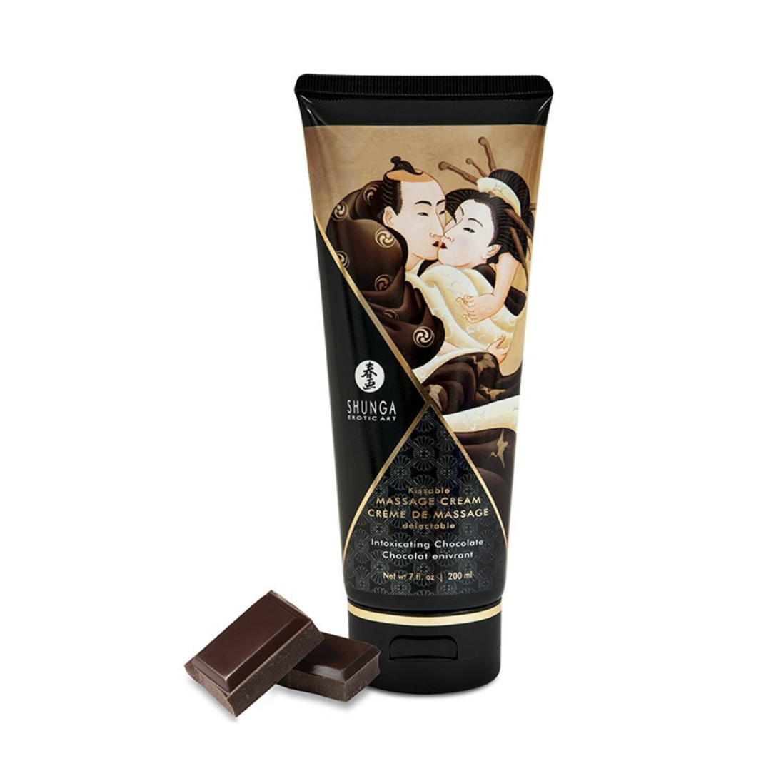 Crema de Masaje Comestible Chocolate 200 ml