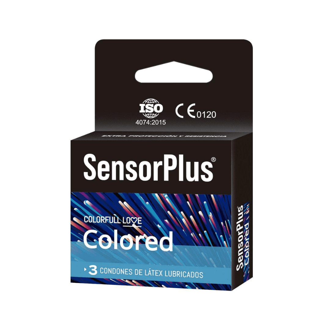 Preservativo Sensor Plus Colored