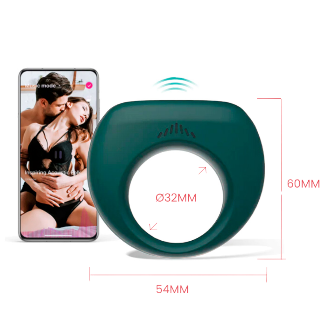 Anillo Vibrador Magic Dante II con APP