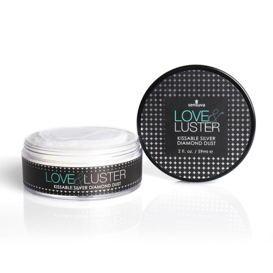 Love & Luster Polvo Corporal Comestible con Brillo