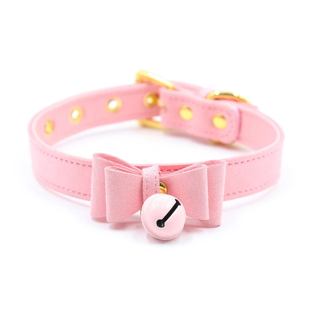 Miss Kitten Collar con Cascabel Rosado