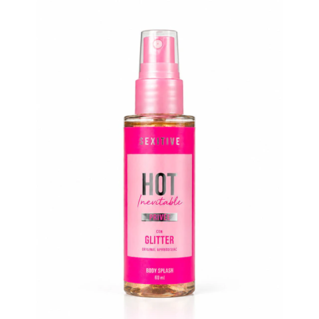Hot Inevitable Privée Body Splash con Glitter 60 ml