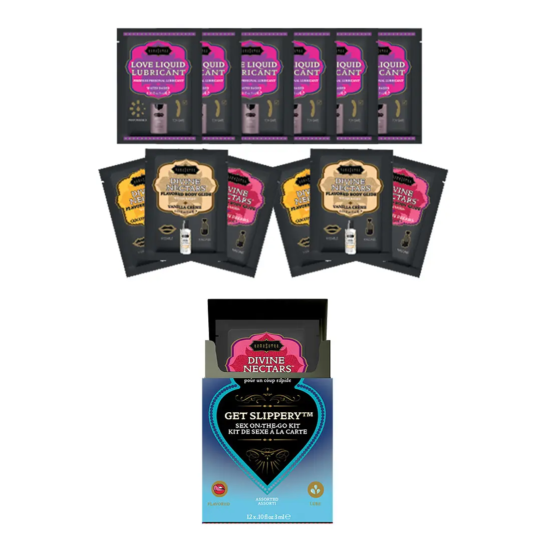 Lubricantes Kamasutra Set 12 Sachets