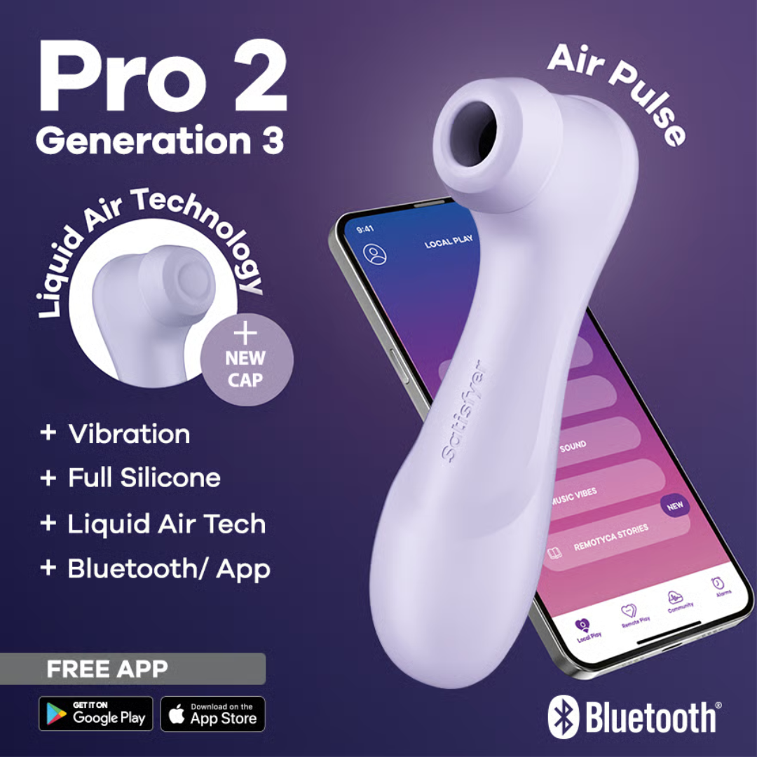Succionador Pro 2 Gen 3 con APP Satisfyer