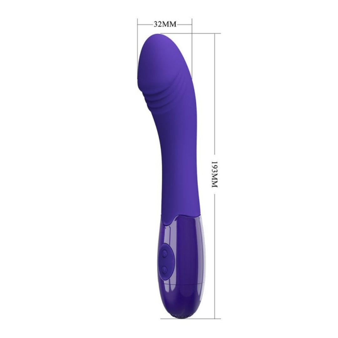 Vibrador Elemental Pretty Love USB