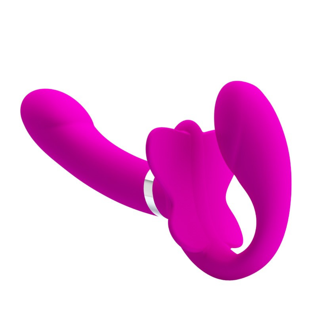 Vibrador Valerie Doble Strapless USB