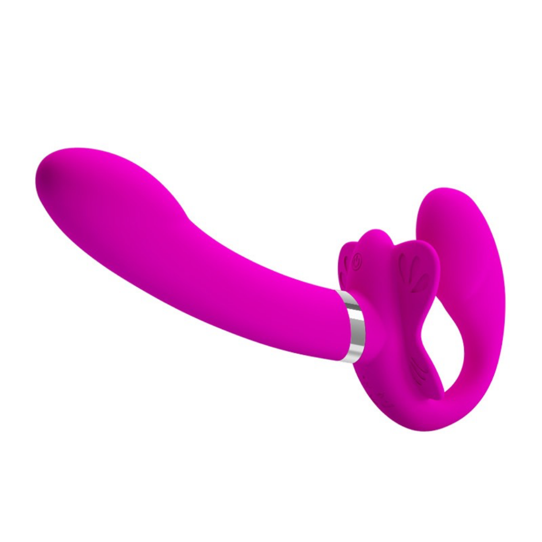Vibrador Valerie Doble Strapless USB