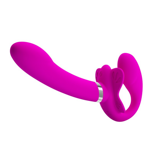 Vibrador Valerie Strapless Doble USB