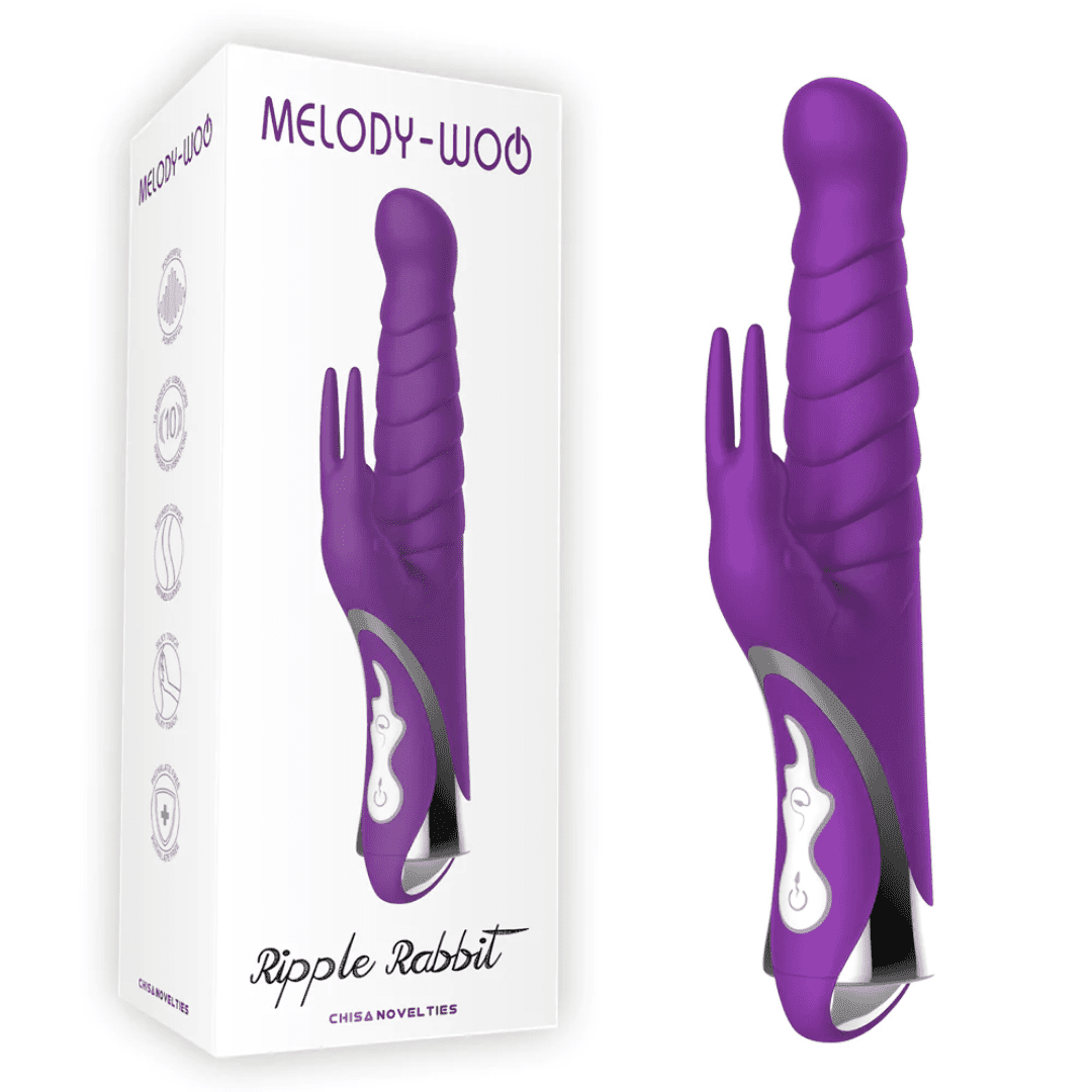 Vibrador Rotador Conejo USB