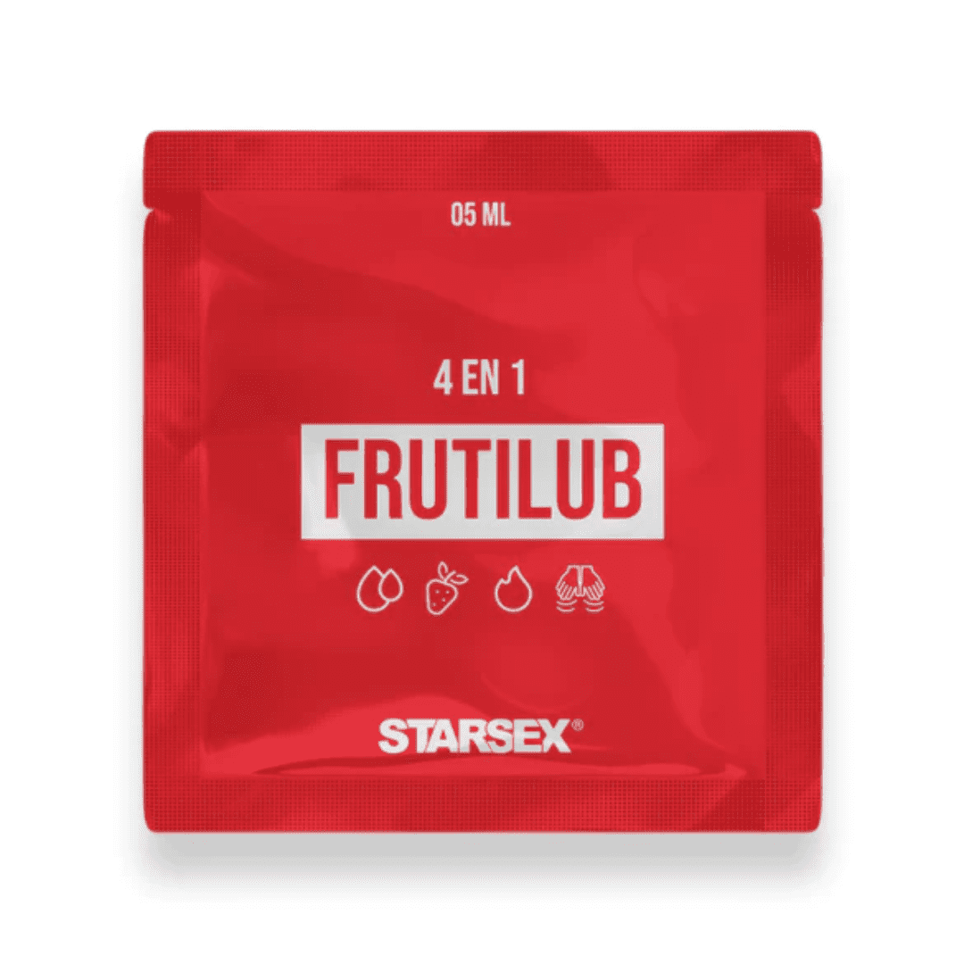 Lubricante 4 en 1 Frutilub Sachet