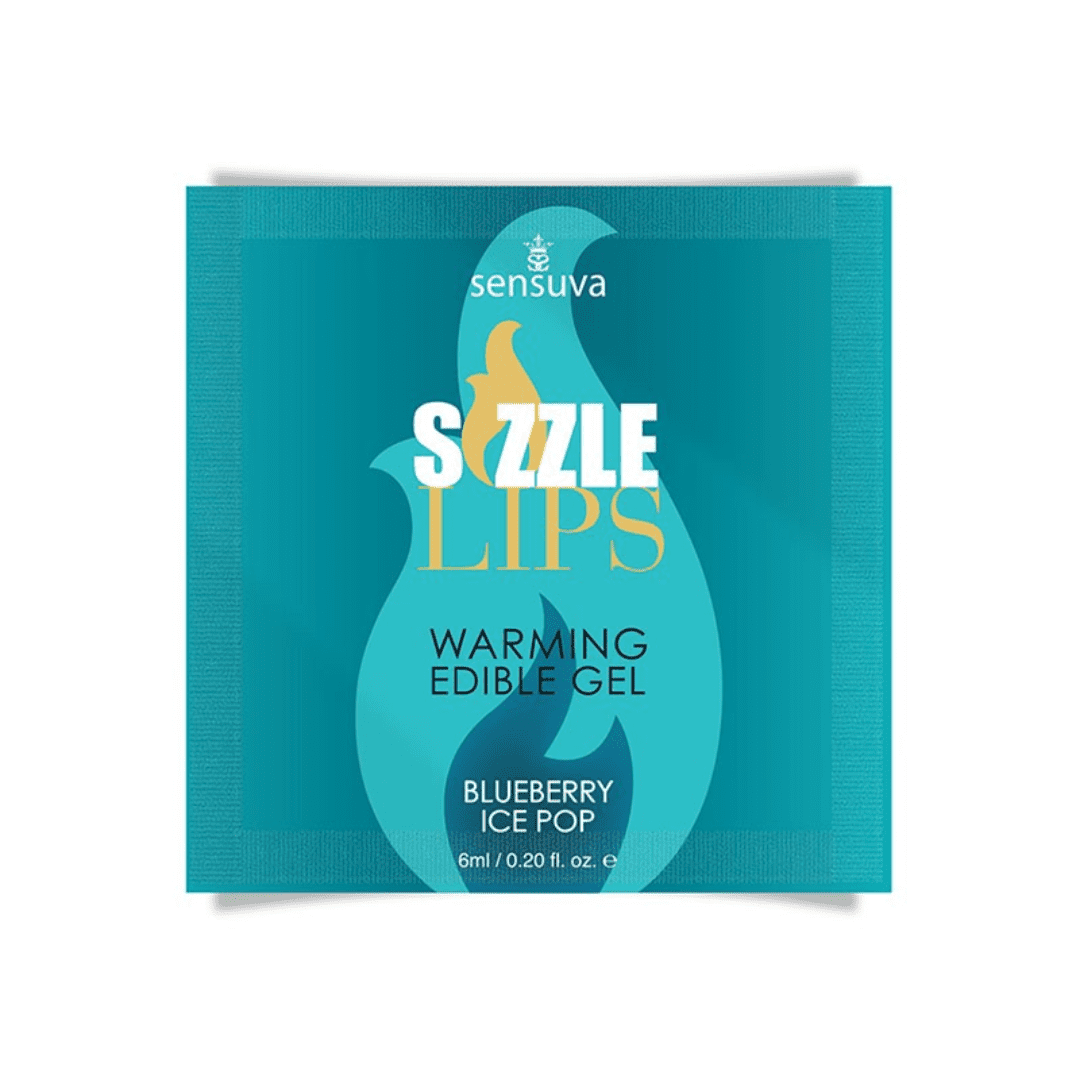 Sizzle Lips Gel Cálido Comestible Sachet