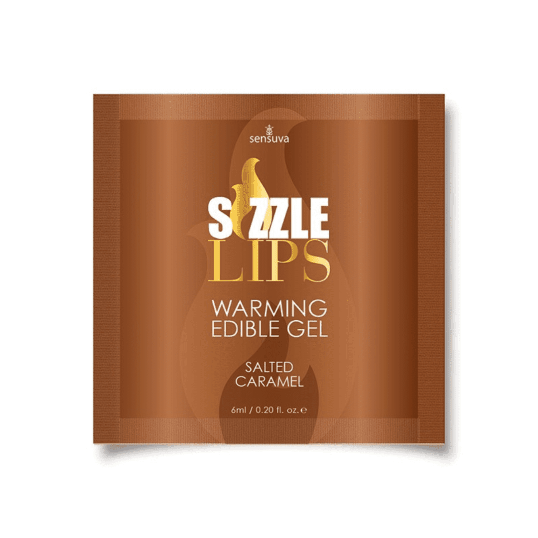 Sizzle Lips Gel Cálido Comestible Sachet