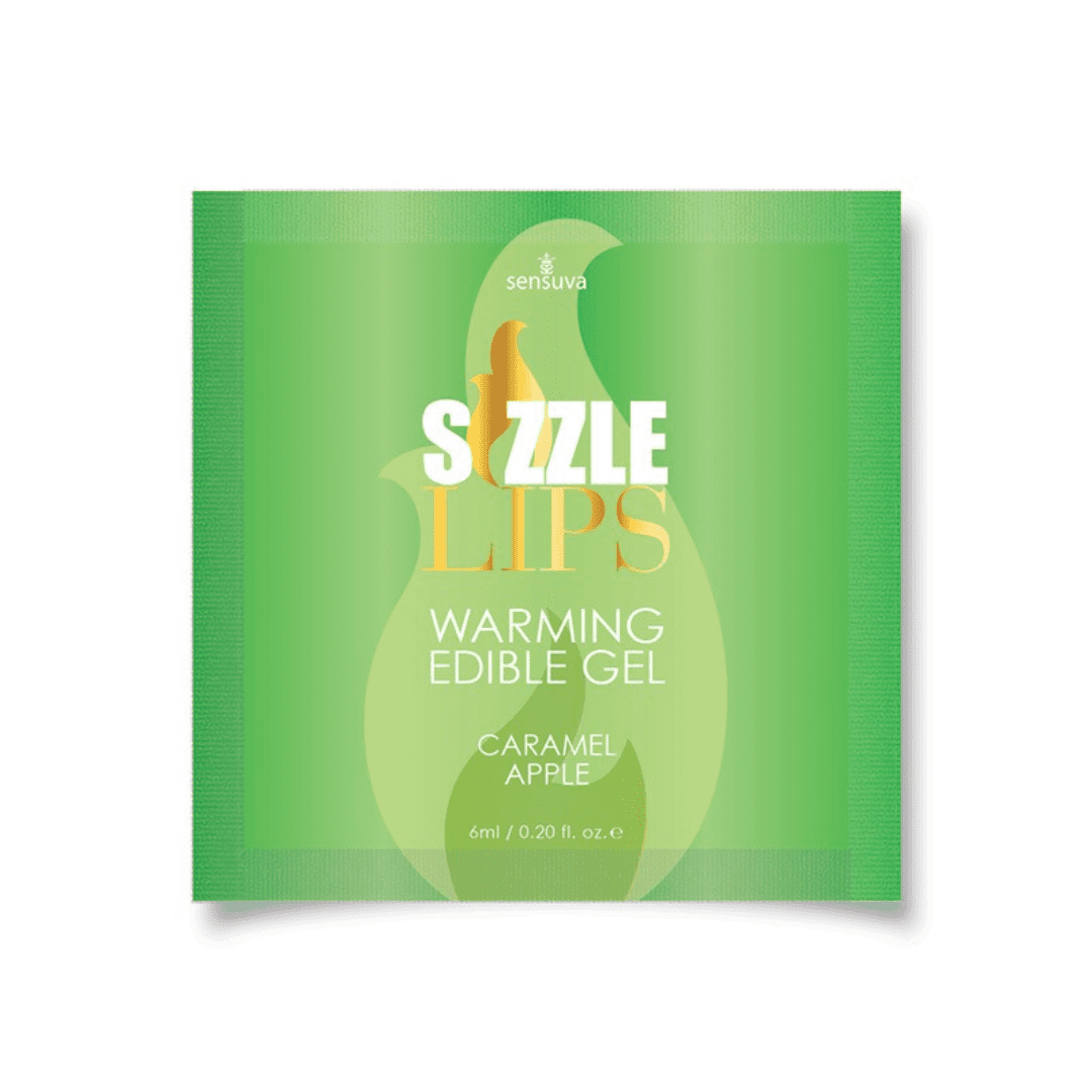 Sizzle Lips Gel Cálido Comestible Sachet